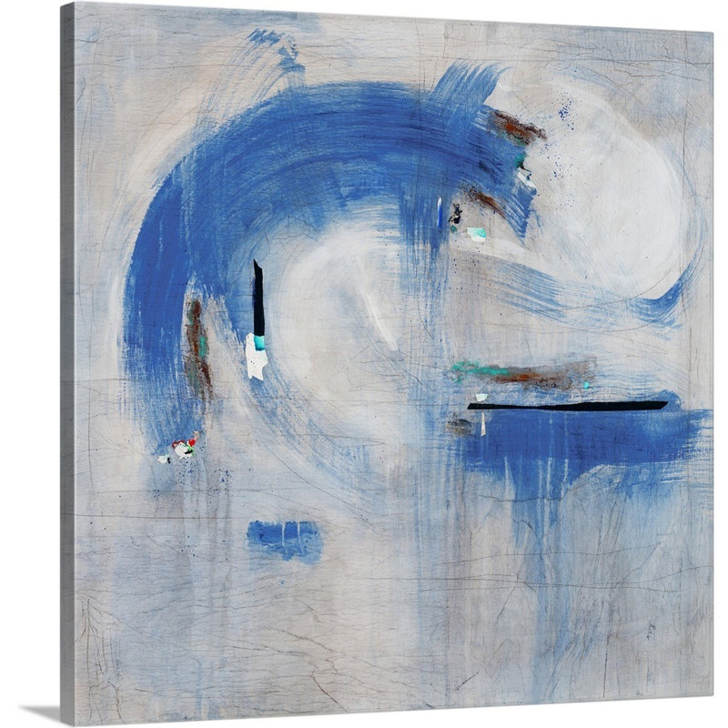 « brusque rush of air », peinture sur toile, Toile tendue, H 12 po x l 12 po x P 1,25 po