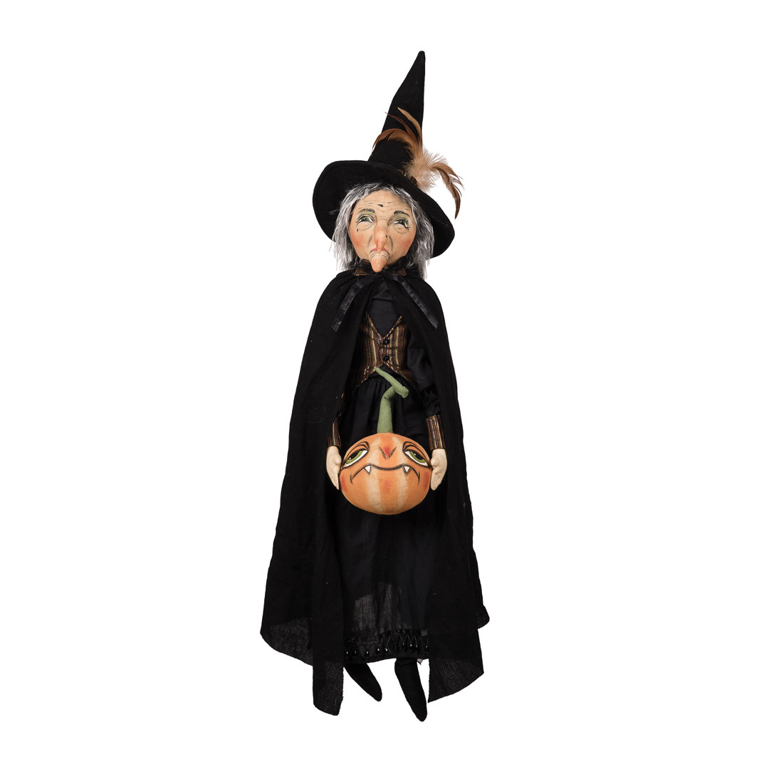 Allegra Witch Joe Spencer Gathered Traditions Halloween Art Doll Figure The Holiday Aisle®