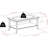 Norfolk Tempered Glass Top Coffee Table
