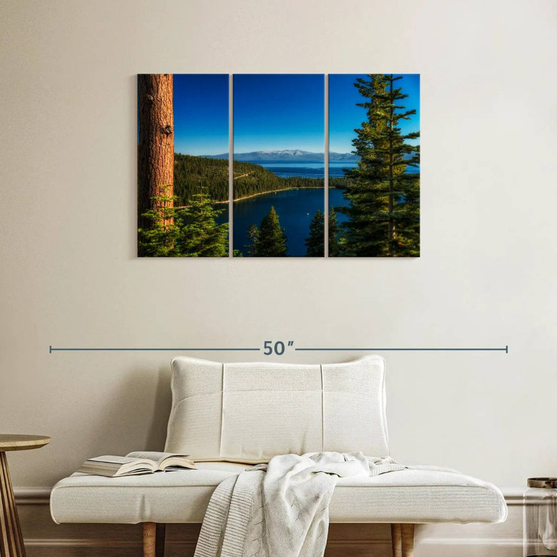 Alvord Scenic Emerald Bay, H 24 po x l 38 po
