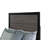 Soluto Grey And Black Bed-796503585