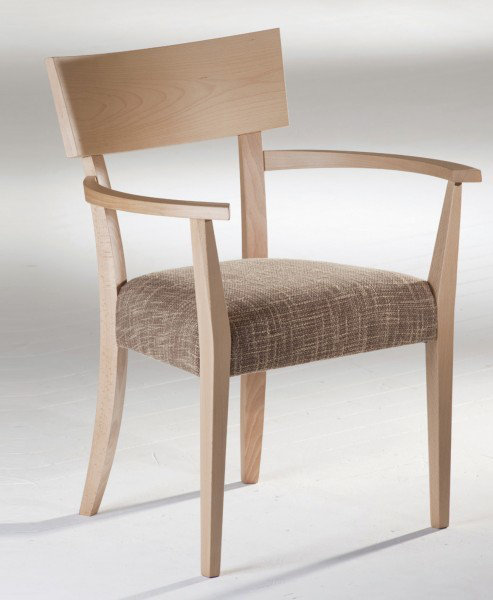 Chaise Theodosia, Châtaignier, Sans accoudoirs