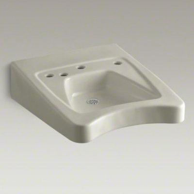 Morningside Ceramic 20" Wall Mount Bathroom Sink