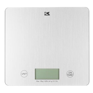 Ozeri Touch Waterproof Digital Kitchen Scale, Washable and Submersible