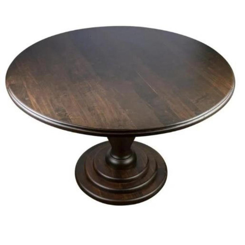 Table en bois d'érable canadien, 29.5"H x 48"L x 48"W
