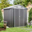 Brecklin 4 ft. W x 6 ft. D Metal Reverse Apex Storage Shed