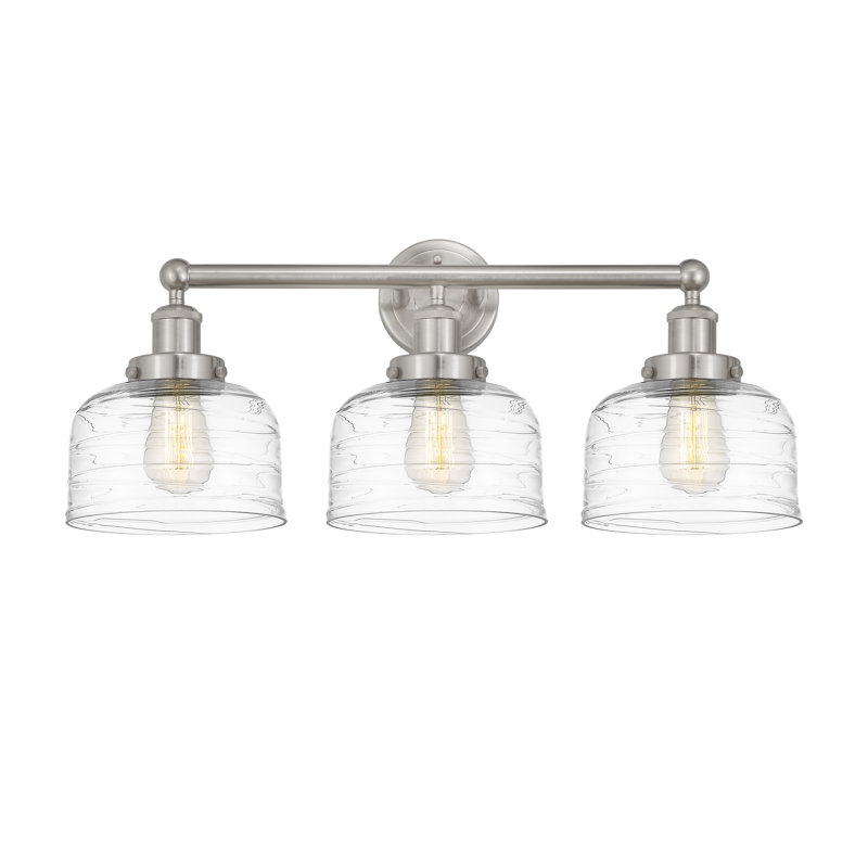 Annamari 3 - Light Dimmable Vanity Light, Clear, Brushed Satin Nickel