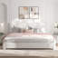 Lit plateforme tapissier Bensu Boucle-2123586220-2123586223