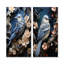 Reproduction d'art sur toile, oiseau surréel-452472898-452472903