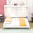 Queen Murphy Bed with LED Lighting and Space-Saving Design-286213095