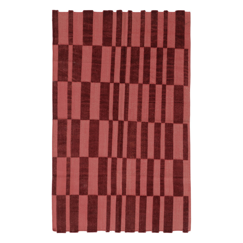 Cotton Geometric Area Rug, Rectangle 10' x 14'