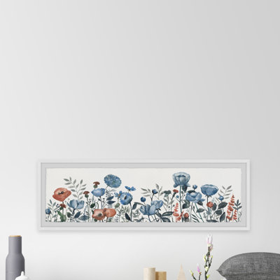 " Lovely Flower Garden " Painting Print