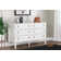Commode double 6 tiroirs l 59 po Jashawna