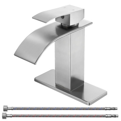 KEBOO Waterfall Bathroom Single-Hole Bathroom Faucet