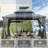 14 pi. L 12 pi. D Pavillon de jardin en acier galvanisé avec double toit-108487158