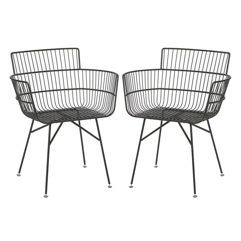 45cm H Cross Back Armchair
