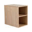 Petite étagère murale de 12 pouces - pour différents endroits Chêne, contreplaqué, apparence moderne, chambre à coucher, salle de bain et cuisine