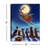 Santa's Arrival 8x6 Lighted Tabletop Canvas