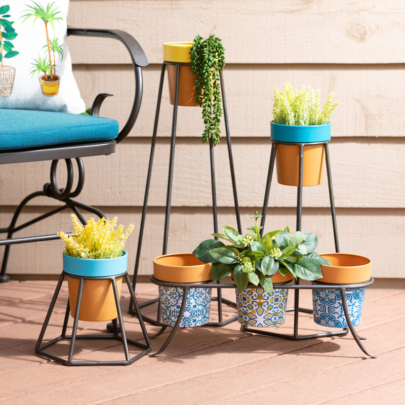 Ensemble de pots à fleurs en terre cuite 2 pièces Murice