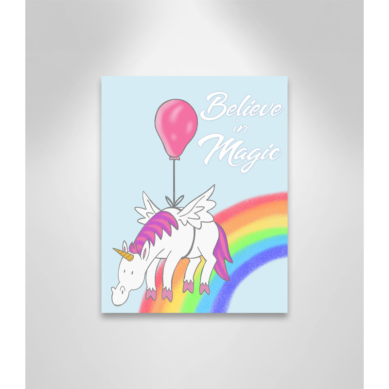 Believe in Magic 1, impression sur papier, H 14 po x l 11 po x P 1,5 po, Toile