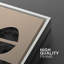 «Brown Mid-Century Polygon», 2 pièces-98554653-98554652
