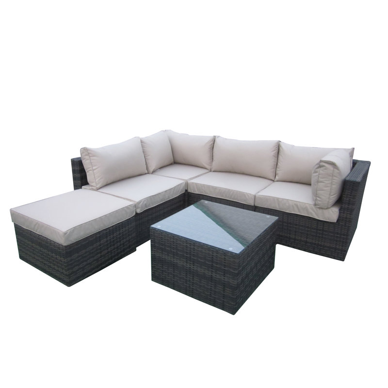 Haoyang 5 - Person Conversation Set, Mix Brown, Beige