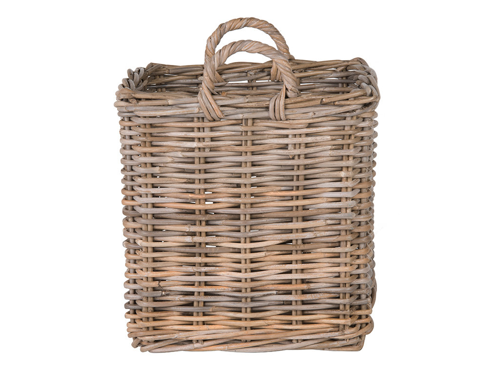 Ayriauna Square Wicker Basket Beachcrest Home™ 