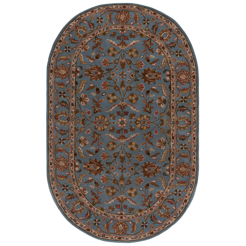Cranmore Hand Tufted Wool Oriental Rug, Round 4'