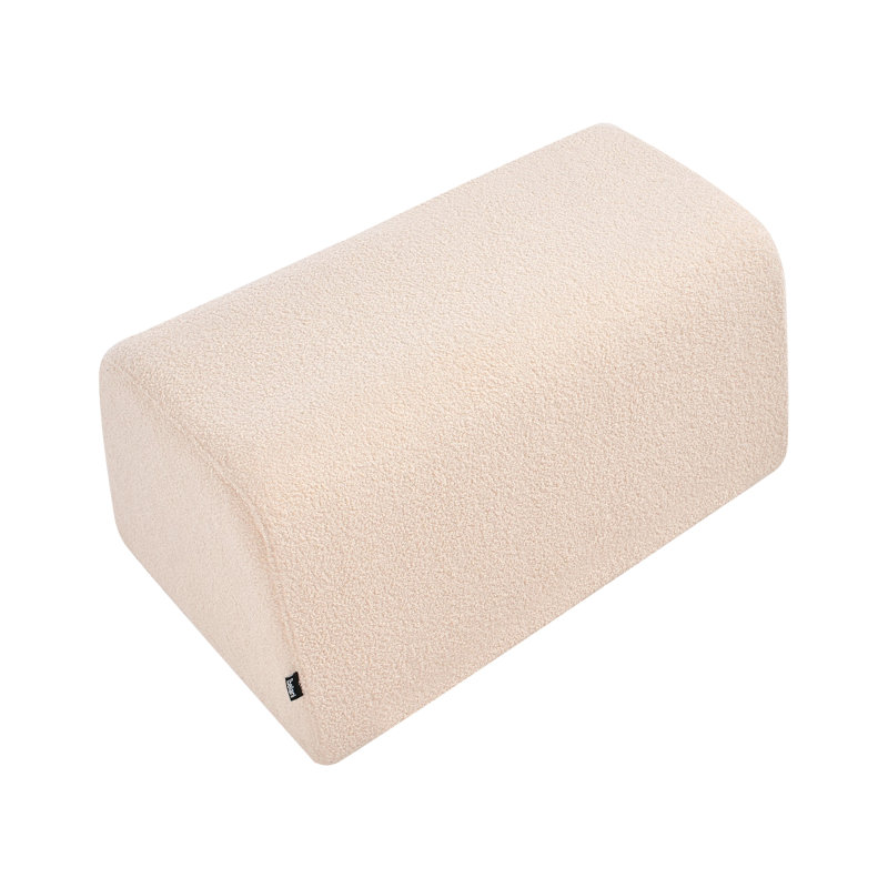 79cm Wide Irregular Solid Colour Pouffe Ottoman