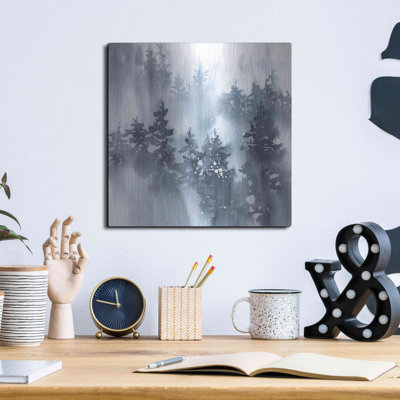 «Misty Forest I» par Katrina Pete - peinture sans cadre