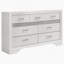 Commode blanche à 9 tiroirs-1921339079