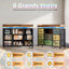 Metal 8 - Drawer Rectangle Accent Chest