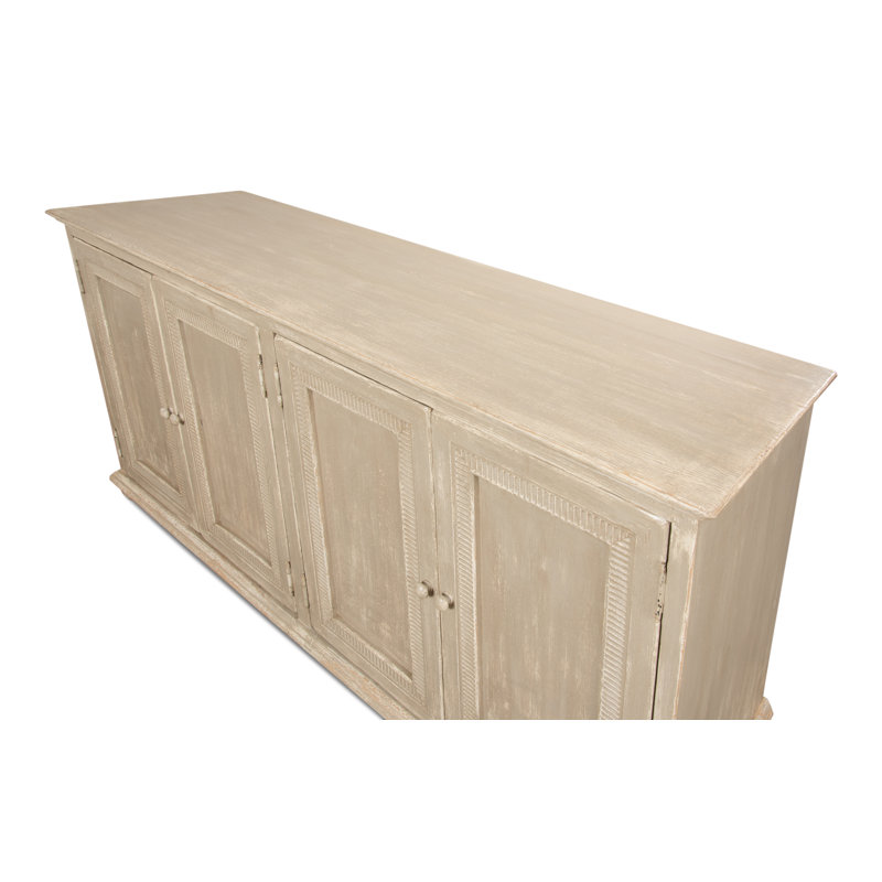 76'' W Solid Wood Credenza