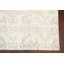 Tapis ivoire noué à la main de conception unique 5 pi 3 po x 7 pi 6 po New Age