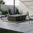 Rectangular Propane Fire Pit Table With High Output, Push - Button Start, And Weather Design 48 Inch Table, Lightweight Concrete, 50000 , Adjustable Flame
