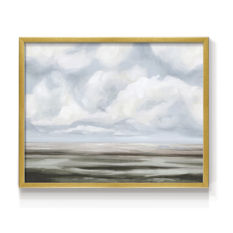 Diluted Plains III -Framed Print - Restickable