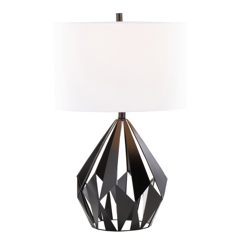 Lampe de table contemporaine en métal