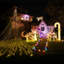 8 pi de lumières de Noël pré-éclairées 660LED avec lumières 3D