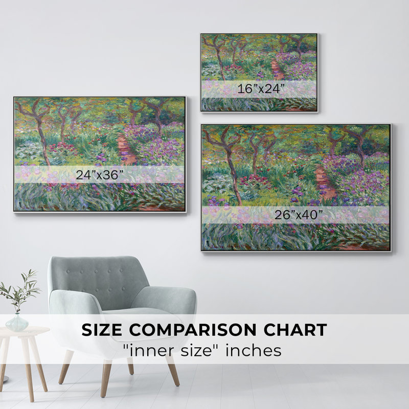 "Vintage Landscape - Lxxxix" sur toile, Blanc, H 17 po x l 25 po