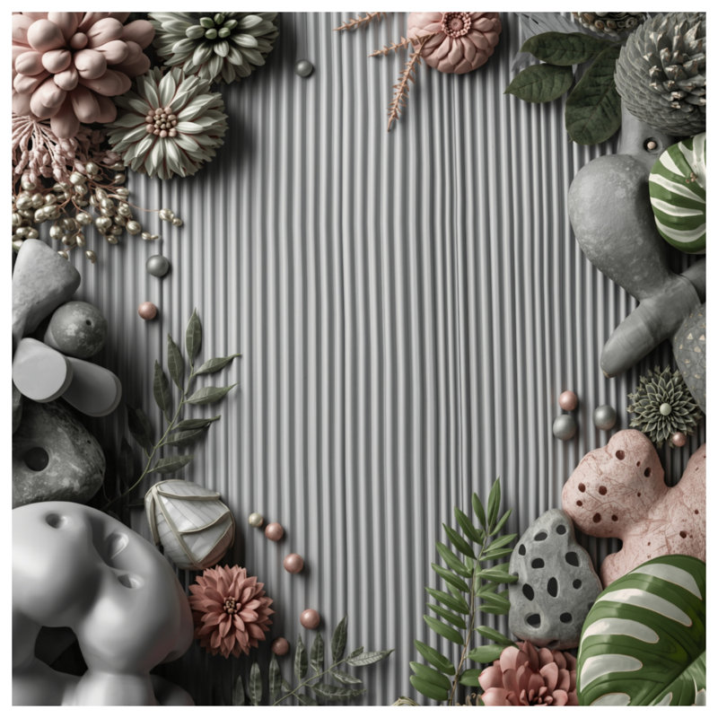 Coussins décoratifs Botanical Arrangement, 14 X 14 pouces