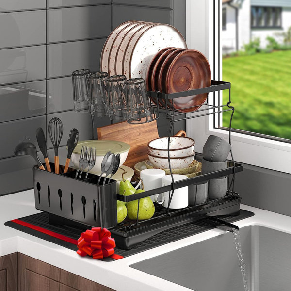 Excel™ Steel 2-Tier Dish Rack