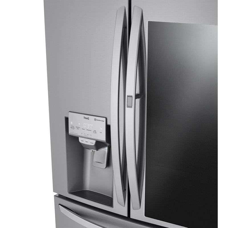 Stainless Steel Smart French Door Refrigerator with Ice Maker