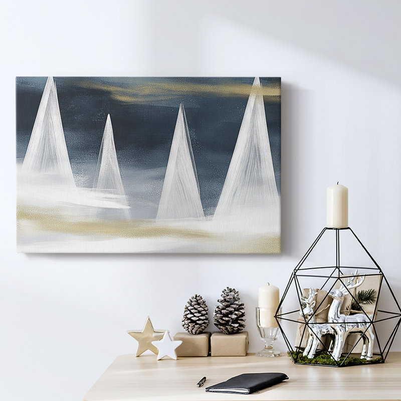 Christmas Holiday Arts - Toile tendue avec châssis, H 8 po x l 12 po