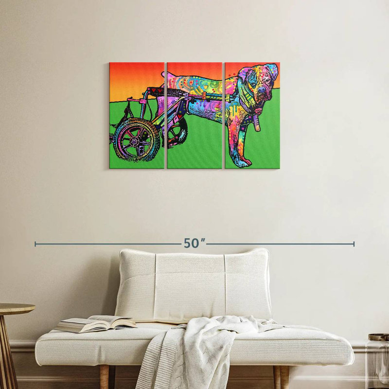 Brampt Ospa On Wheels, 20" H x 33" W