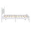 Lit plateforme double en bois pleine grandeur avec pieds robustes-121082303-121082306