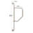 Lifestyle & Wellness Swing away Bathroom Shower Safety Grab Bar-20138692-60072573