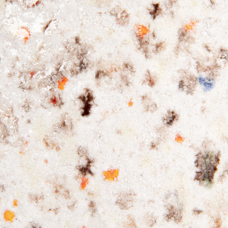 Jardinière en terre cuite, finition terrazzo