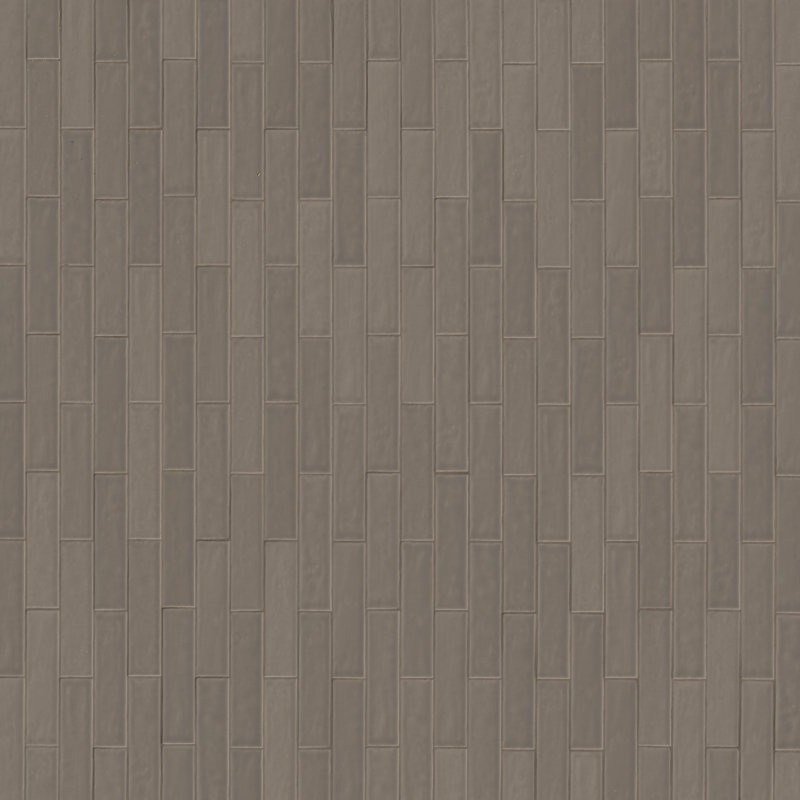 Avereti Noce 2 in. x 8 in. Brown Glossy Ceramic Wall Tile, Noce