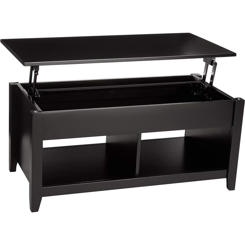 Table basse Zaakiyah, Noir