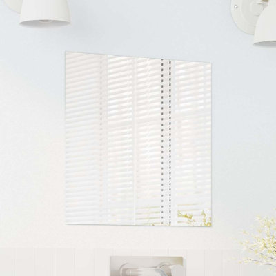  Wall Mirror Tempered Glass Modern Living Room Bathroom Decor For Indoor